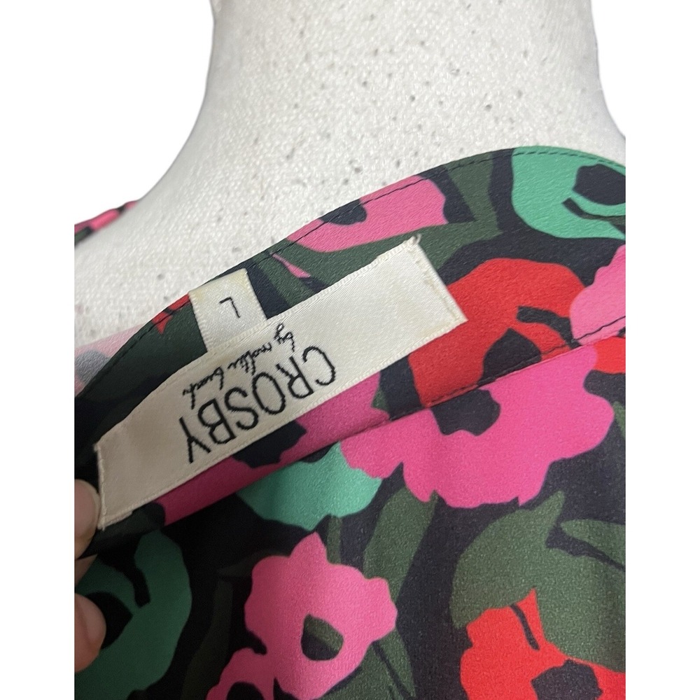 Crosby By Mollie Burch Keeva Top In Sugarplum Forest Size Large - Picture 4 of 5